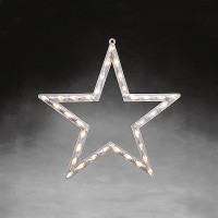 Konstsmide Kerstster met verlichting | 35 lampjes | 47 x 50 cm | Konstsmide  LKO00252 - 1