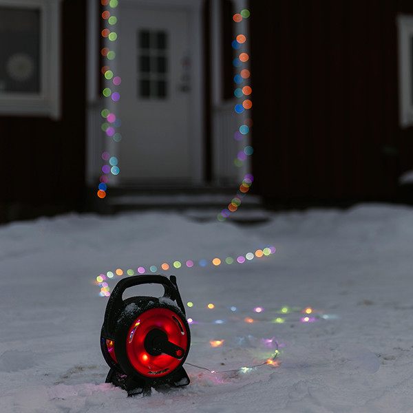 Kerstverlichting op rol 25 meter | Multicolor | 250 lampjes LKO00984 - 5