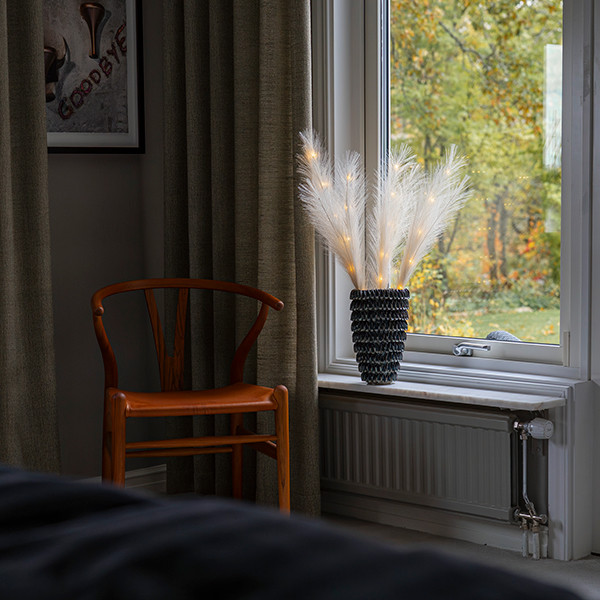 Lichtboom | Decoratief riet 50 cm | 28 lampjes | Warm wit | Gebroken wit | Konstsmide LKO00975 - 2