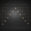 Lichtgordijn 140 x 120 cm | Warm wit | 41 lampjes | Konstsmide LKO00801 - 1