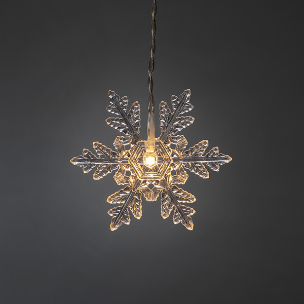 Lichtgordijn 140 x 120 cm | Warm wit | 41 lampjes | Konstsmide LKO00801 - 2