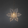 Lichtgordijn 140 x 120 cm | Warm wit | 41 lampjes | Konstsmide LKO00801 - 2