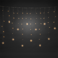 Lichtgordijn 140 x 120 cm | Warm wit | 60 lampjes | Konstsmide LKO00802