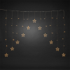 Lichtgordijn 140 x 120 cm | Warm wit | 85 lampjes | Konstsmide LKO00806 - 1