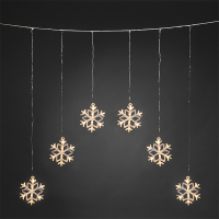 Lichtgordijn 90 x 80 cm | Warm wit | 48 lampjes | Konstsmide LKO00807