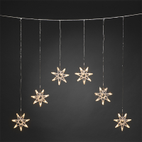 Lichtgordijn 90 x 80 cm | Warm wit | 48 lampjes | Konstsmide LKO00808