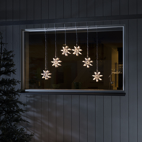 Lichtgordijn 90 x 80 cm | Warm wit | 48 lampjes | Konstsmide LKO00808 - 2
