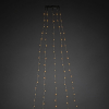 Konstsmide Lichtmantel kerstboom 5 strengen 180 cm | Extra warm wit | 180 lampjes met app besturing | Konstsmide  LKO00523