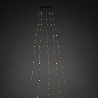 Konstsmide Lichtmantel kerstboom 5 strengen 240 cm | Extra warm wit | 240 lampjes met app besturing | Konstsmide  LKO00524