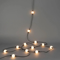 Konstsmide Lichtsnoer buiten 17.3 meter startset | Globe G3 | 2700K | 20 lampjes | 24V | Konstsmide  LKO00779