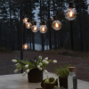 Konstsmide Lichtsnoer buiten 20 meter startset | Globe G10 | 1850K | Smokey | 10 lampjes | 24V | Konstsmide  LKO00771 - 2