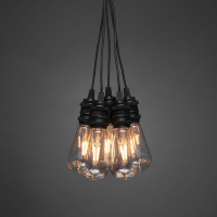 Konstsmide Lichtsnoer koppelbaar 10 meter | 10 lampjes | Extra warm wit | Edison | Konstsmide  LKO00614