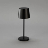 Konstsmide Oplaadbare tafellamp | 21.5 cm | Vence Mini | 2700K | Dimbaar | IP54 | Zwart | Konstsmide  LKO00761 - 2