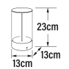 Konstsmide Oplaadbare tafellamp | 23 cm | Edison M | 2700K | Dimbaar | IP54 | Donkergrijs | Konstsmide  LKO00764 - 7