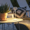 Konstsmide Oplaadbare tafellamp | 25 cm | Capri Mini | 2200-3000K | Dimbaar | IP54 | Zand | Konstsmide  LKO00769 - 4
