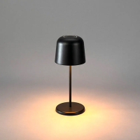 Konstsmide Oplaadbare tafellamp | 30 cm | Biot | 2200K-2700K | Dimbaar | IP54 | Zwart | Konstsmide  LKO00768