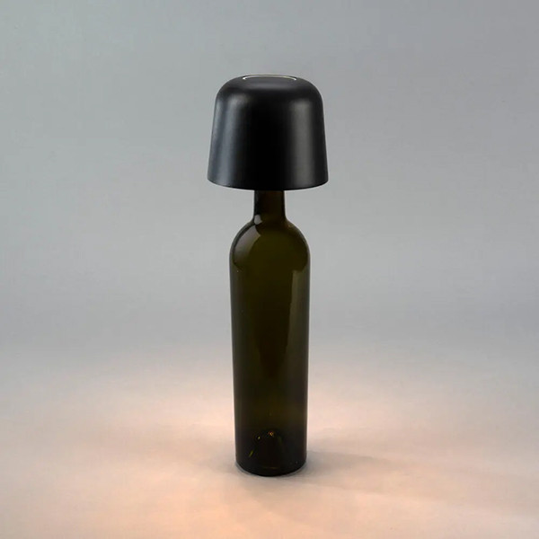 Konstsmide Oplaadbare tafellamp | 30 cm | Biot | 2200K-2700K | Dimbaar | IP54 | Zwart | Konstsmide  LKO00768 - 3