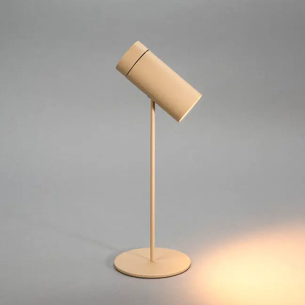 Konstsmide Oplaadbare tafellamp | 30 cm | Multi | 2200-3000K | Dimbaar | IP54 | Zand | Konstsmide  LKO00767 - 1