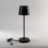 Konstsmide Oplaadbare tafellamp | 32 cm | Vence | 2700K | Dimbaar | IP54 | Zwart | Konstsmide  LKO00760 - 2