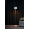 Oplaadbare vloerlamp | 124 cm | 2200-2700K | Dimbaar | Afstandsbediening | IP54 | Wit LKO00958 - 3