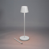 Oplaadbare vloerlamp | 124 cm | 2200-2700K | Dimbaar | Afstandsbediening | IP54 | Wit LKO00958 - 5