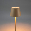 Oplaadbare vloerlamp | 124 cm | 2200-2700K | Dimbaar | Afstandsbediening | IP54 | Zandkleur LKO00959 - 4