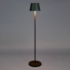 Oplaadbare vloerlamp | 124 cm | 2200K - 2700K | Dimbaar | Afstandsbediening | IP54 | Zwart LKO00960 - 1