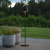 Oplaadbare vloerlamp | 124 cm | 2200K - 2700K | Dimbaar | Afstandsbediening | IP54 | Zwart LKO00960 - 2