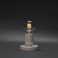 Sfeerlamp | Tafellampje Geschenk | 1 lampje | Extra warm wit | Wit | Konstsmide LKO00979