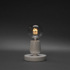 Sfeerlamp | Tafellampje Geschenk | 1 lampje | Extra warm wit | Wit | Konstsmide LKO00979 - 1