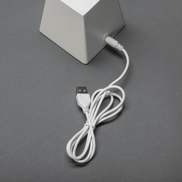Sfeerlamp | Tafellampje Geschenk | 1 lampje | Extra warm wit | Wit | Konstsmide LKO00979 - 3