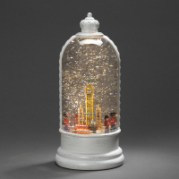 Sneeuwlantaarn | Kerst in London op batterijen | 26.5 cm | Warm wit | Konstsmide LKO00816