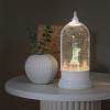 Sneeuwlantaarn | Kerst in New York op batterijen | 27.8 cm| Warm wit | Konstsmide LKO00817 - 3