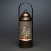 Sneeuwlantaarn | Kerstbomen met auto op batterijen | 29 cm | Warm wit | Konstsmide LKO00825 - 1