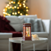 Sneeuwlantaarn | Telefooncel met kerstman en hond op batterijen | 9 cm | Warm wit | Konstsmide LKO00827 - 3