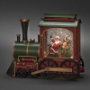 Sneeuwlantaarn | Trein met kerstman op batterijen | Warm wit | Konstsmide LKO00820 - 1