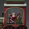Sneeuwlantaarn | Trein met kerstman op batterijen | Warm wit | Konstsmide LKO00820 - 2