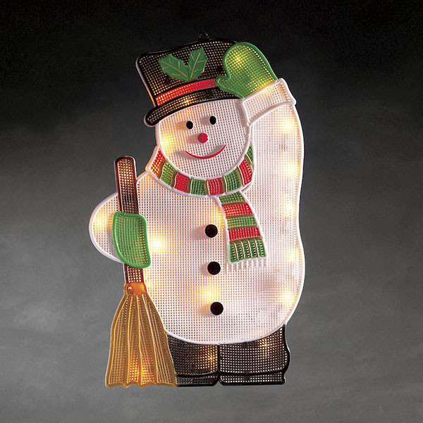 Konstsmide Sneeuwman met verlichting | 28 x 46 cm | 20 leds | Konstsmide  LKO00335 - 1