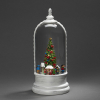 Sneeuwtafereel | Kerstmarkt op batterijen | 27.2 cm | Warm wit | Konstsmide LKO00815 - 2