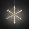 Sneeuwvlok met verlichting Ø 40 cm | 24 lampjes | Warm wit | Konstsmide LKO00308 - 2
