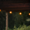 Konstsmide Solar lichtsnoer 14.5 meter | Globe | 10 bollen | Extra warm wit | Brown Smoky | IP44 | Konstsmide  LKO00721 - 2