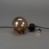 Konstsmide Solar lichtsnoer 14.5 meter | Globe | 10 bollen | Extra warm wit | Brown Smoky | IP44 | Konstsmide  LKO00721 - 4