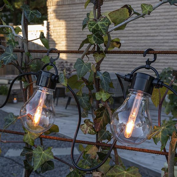 Konstsmide Solar lichtsnoer 14.5 meter | Peer | 10 bollen | Extra warm wit | Helder | IP44 | Konstsmide  LKO00723 - 3