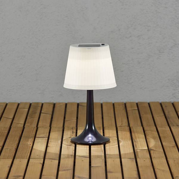 Konstsmide Solar tafellamp | Assisi | 4500K | IP44 | Zwart | Konstsmide  LKO00185 - 1