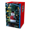 Staande sneeuwpop met kerstboom op batterijen | 35 cm | Multicolor | 9 lampjes | Konstsmide LKO00833 - 3