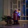Staande teddybeer met kerstboom op batterijen | 18 cm | Multicolor | 8 lampjes | Konstsmide LKO00828 - 2