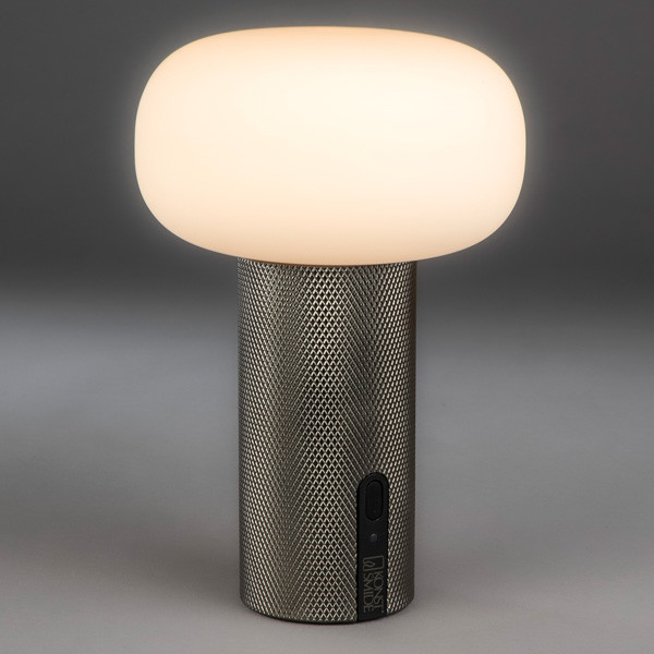 Tafellamp buiten | Antibes Mini | Nikkel | 2200-2700K | 1.6W | Konstsmide LKO00956 - 1