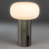 Tafellamp buiten | Antibes Mini | Nikkel | 2200-2700K | 1.6W | Konstsmide LKO00956 - 1