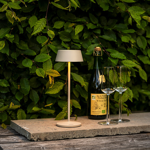 Tafellamp buiten | Menton | Zandkleur | 2200-2700K | 2.9W | Konstsmide LKO00955 - 3