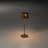 Konstsmide Tafellamp buiten | Nice | 2700-3000K | IP54 | 2.5W | Roestbruin | Konstsmide  LKO00624 - 2